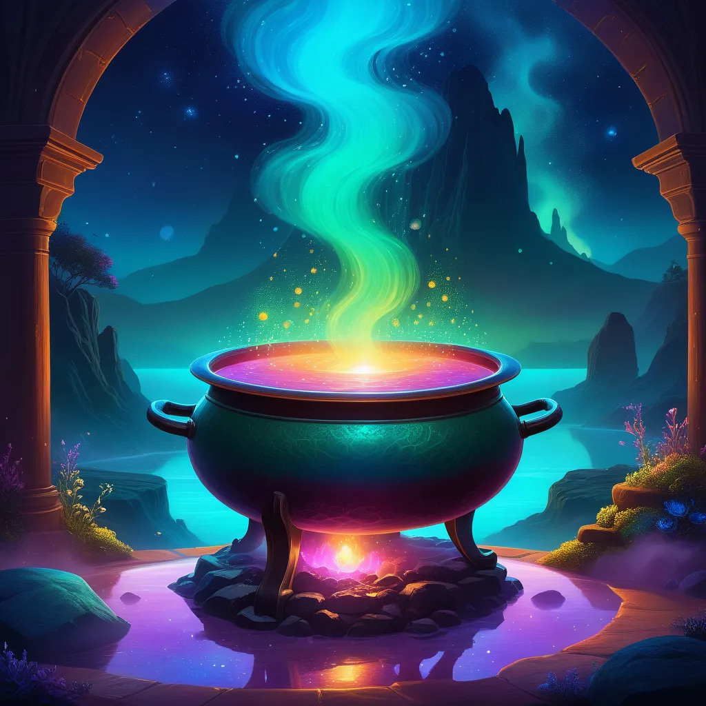 Cauldron Bubbling