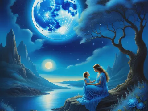 Lune bleue