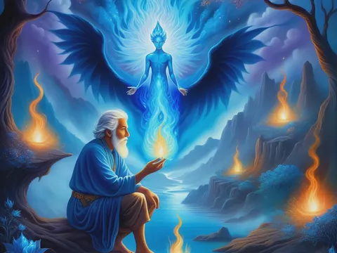 Fuego azul