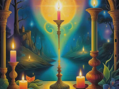 Luz de velas
