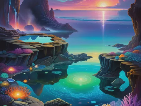 Charco rocoso