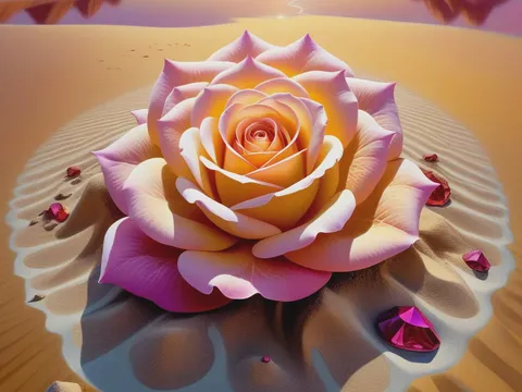 Rosa del desierto