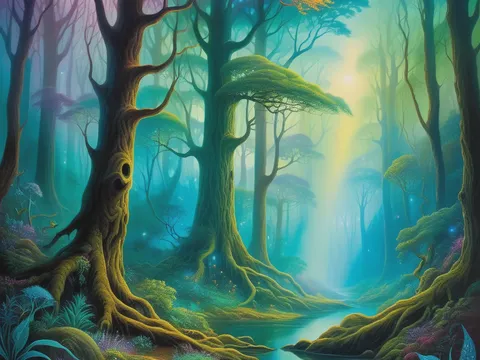 Bosque templado muriendo