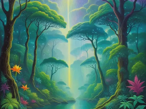 Bosque del monzón bendito