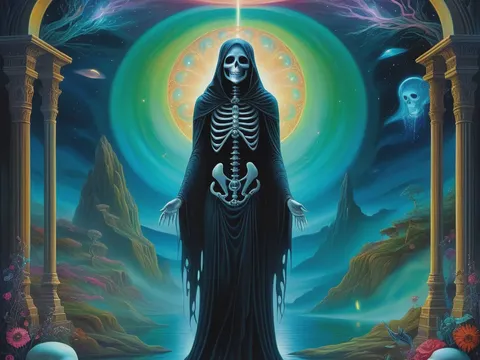 La Muerte personificada