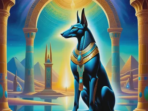 Figura de Anubis