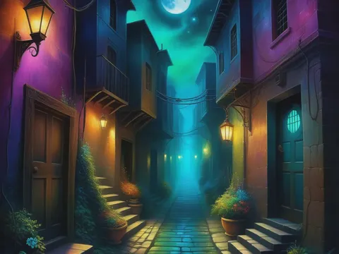 Callejón oscuro