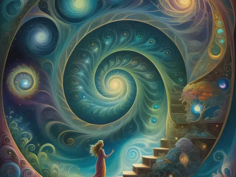S’enfoncer en spirale désespérément
