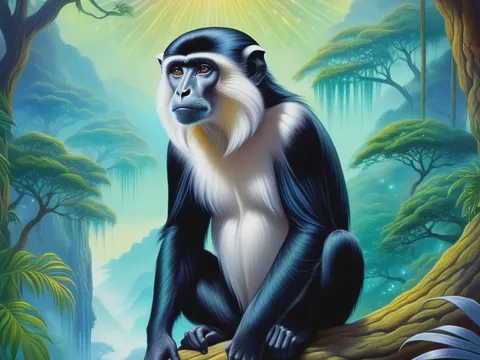 Mono colobo