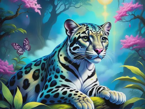 Leopardo nublado