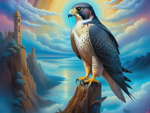 halcón peregrino