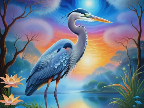 Garza azul