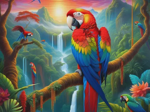 Guacamayo Escarlata