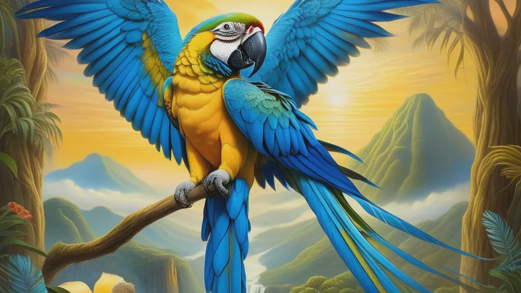 Blue-And-Gold Macaw