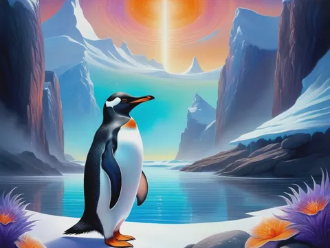 Pingüino gentoo