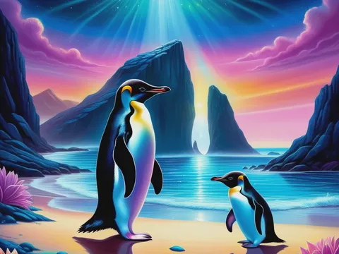 Pingüino hada
