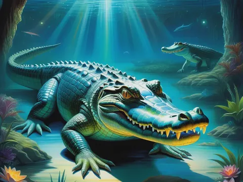 Cocodrilo marino
