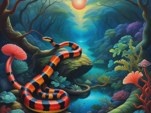 Serpiente coral