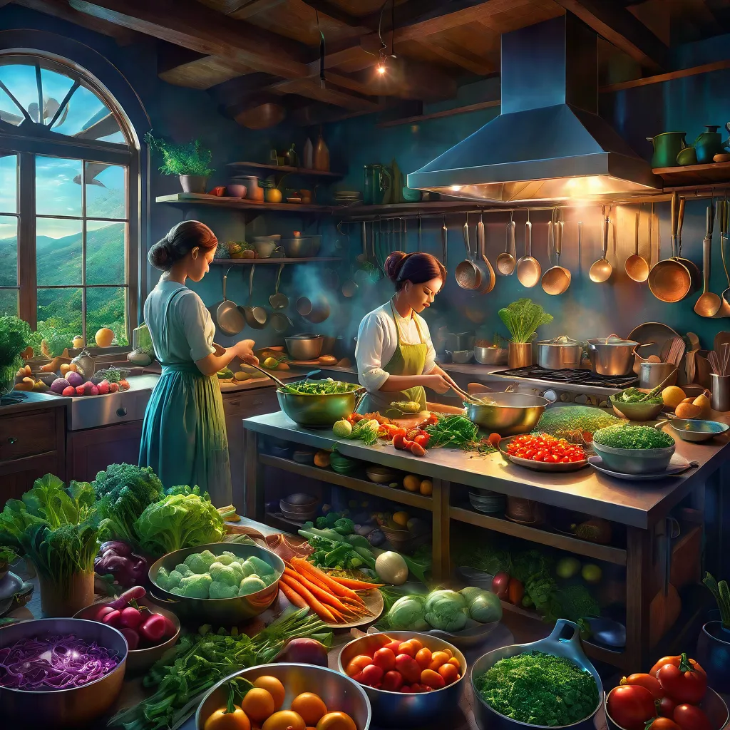 Cocinar para una multitud