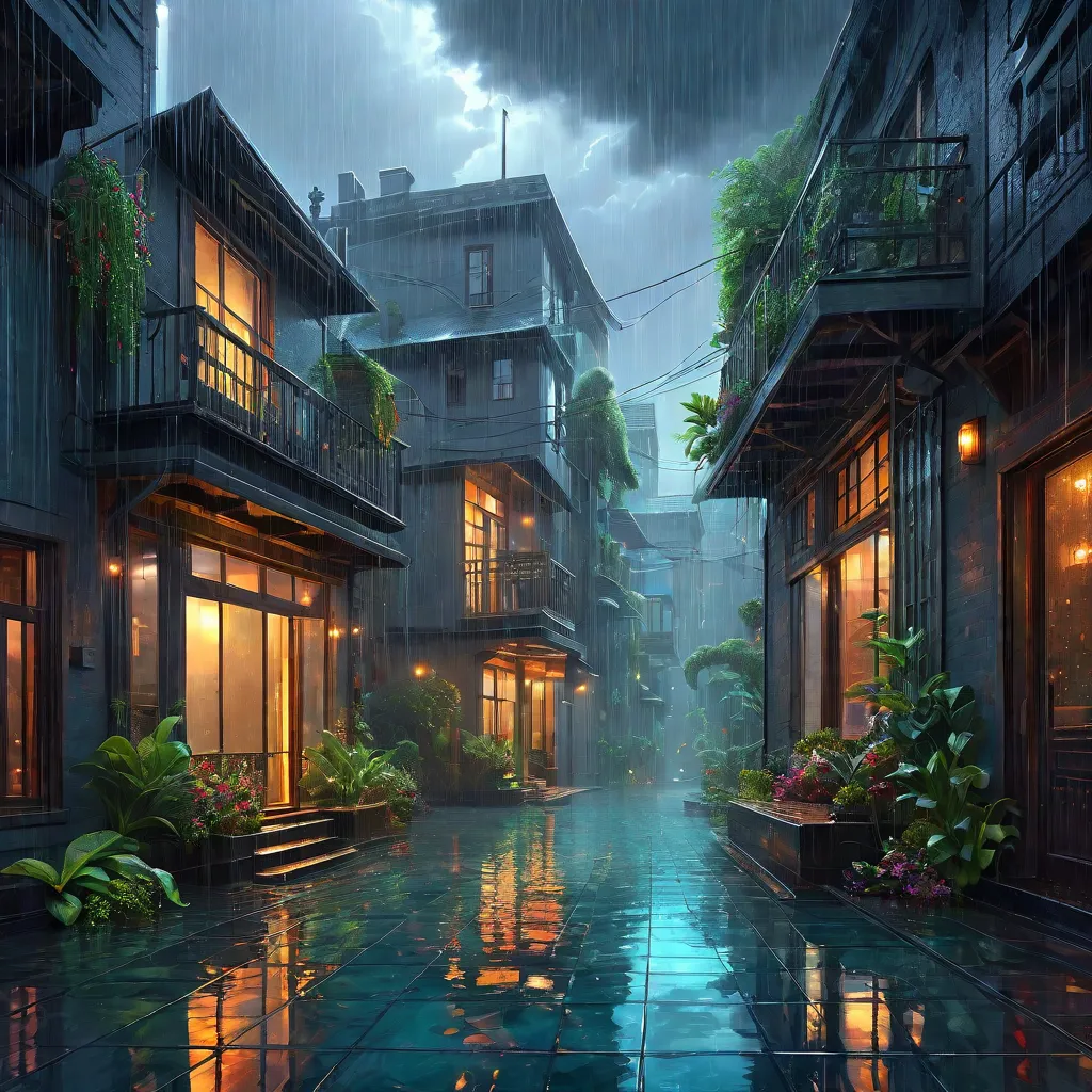 Lluvia intensa