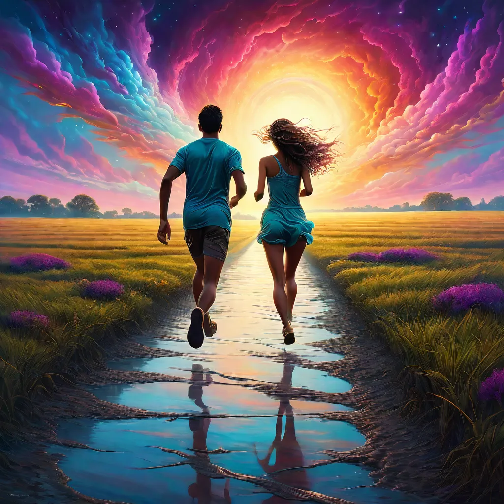 Corriendo pero incapaz de moverse