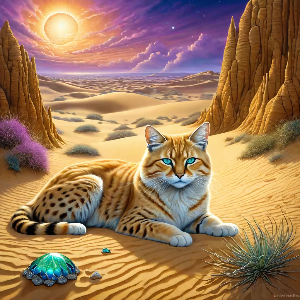 Gato de arena