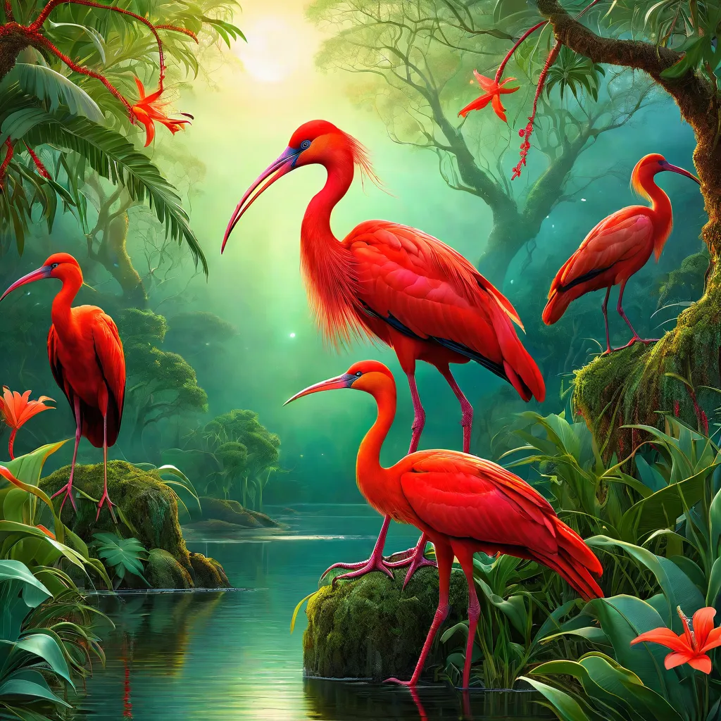 Ibis Escarlata