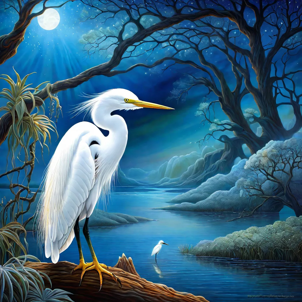 Garza blanca