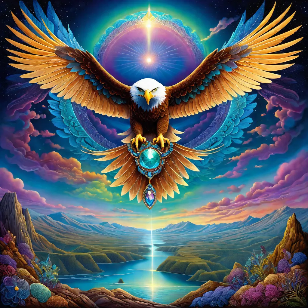 águila extendida