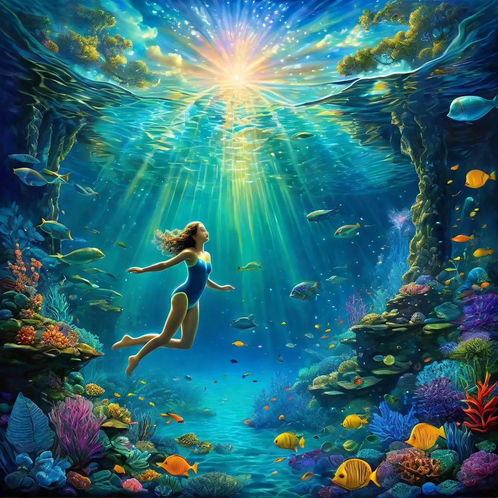 Nager sous l’eau