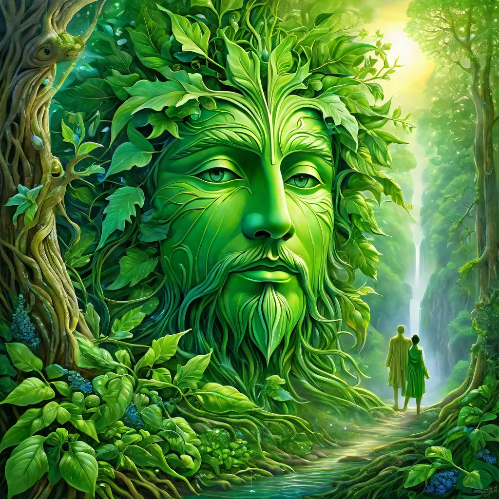 El hombre verde