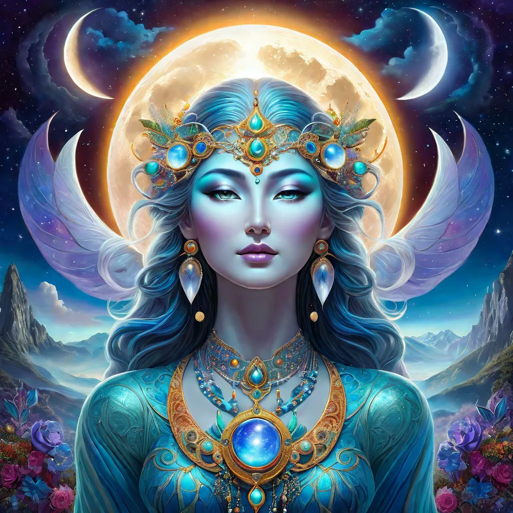 La diosa de la luna