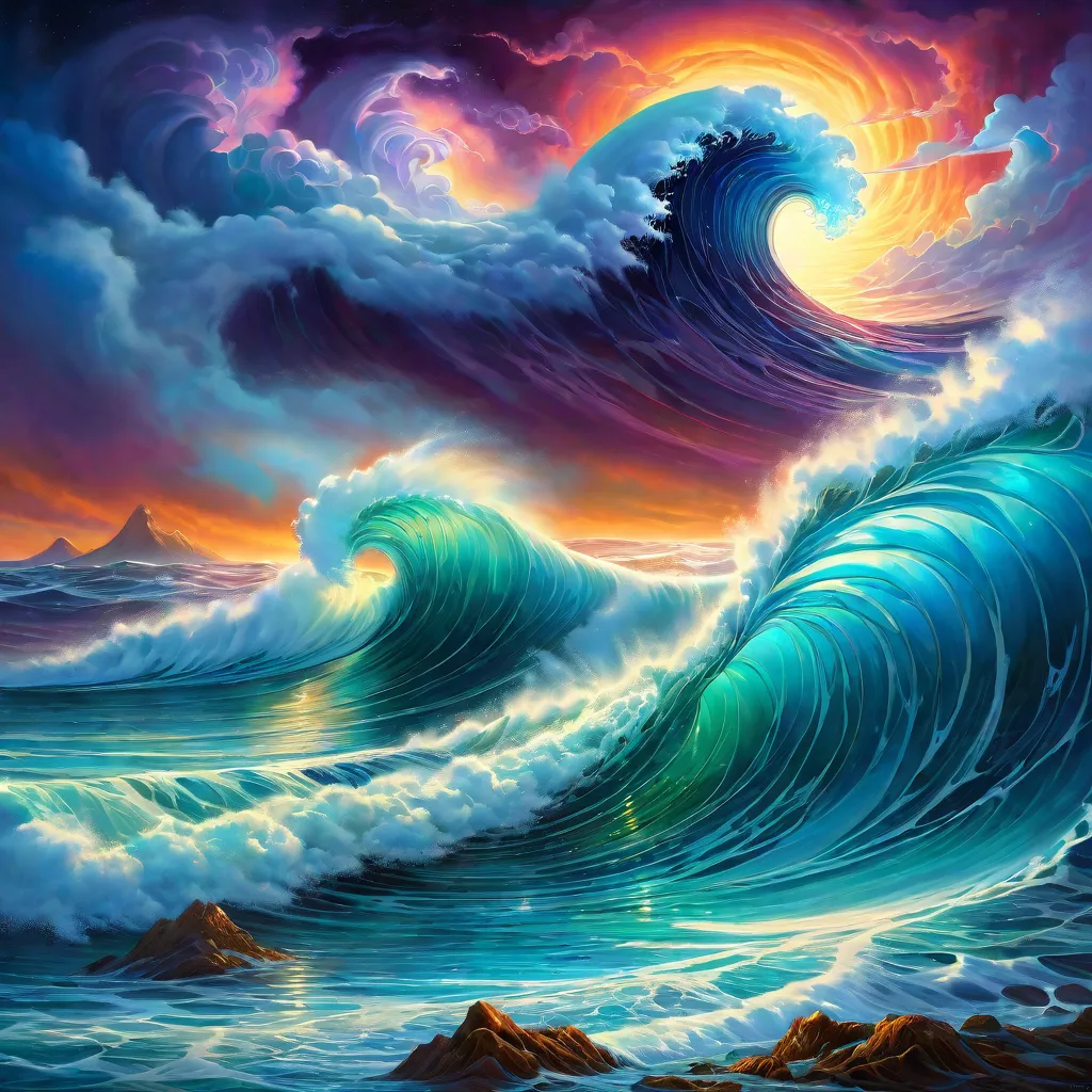 Vague de tsunami