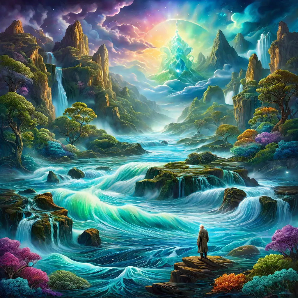 Eau turbulente